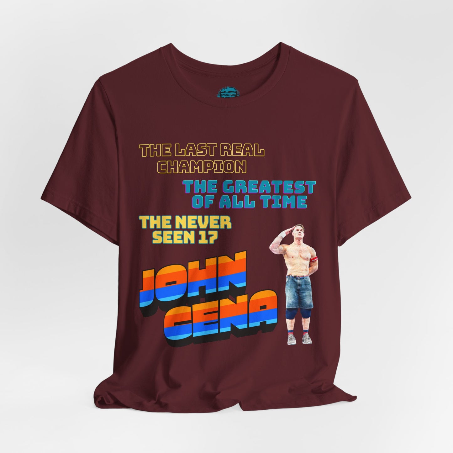 John Cena Tribute T-Shirt – “The Never Seen 17” Legacy Edition— 'The Last Real Champion and The Greatest of All Time'