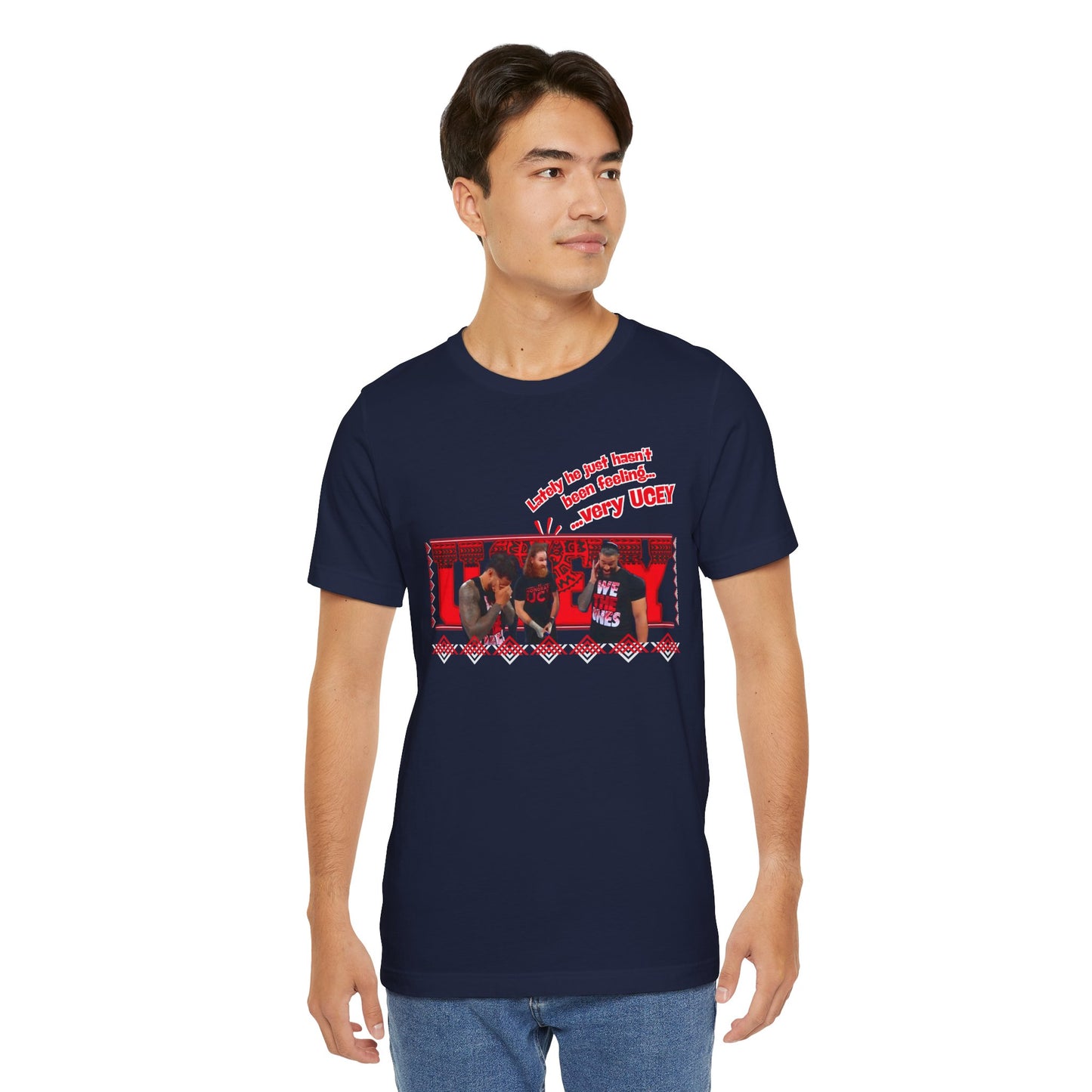“Very Ucey” Bloodline Tee – Sami Zayn Comedy Classic Edition