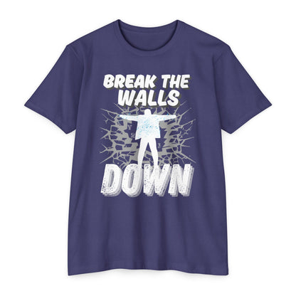 Chris Jericho 'Break The Walls Down' T-Shirt - Light-Up Jacket Inspired Wrestling Tee