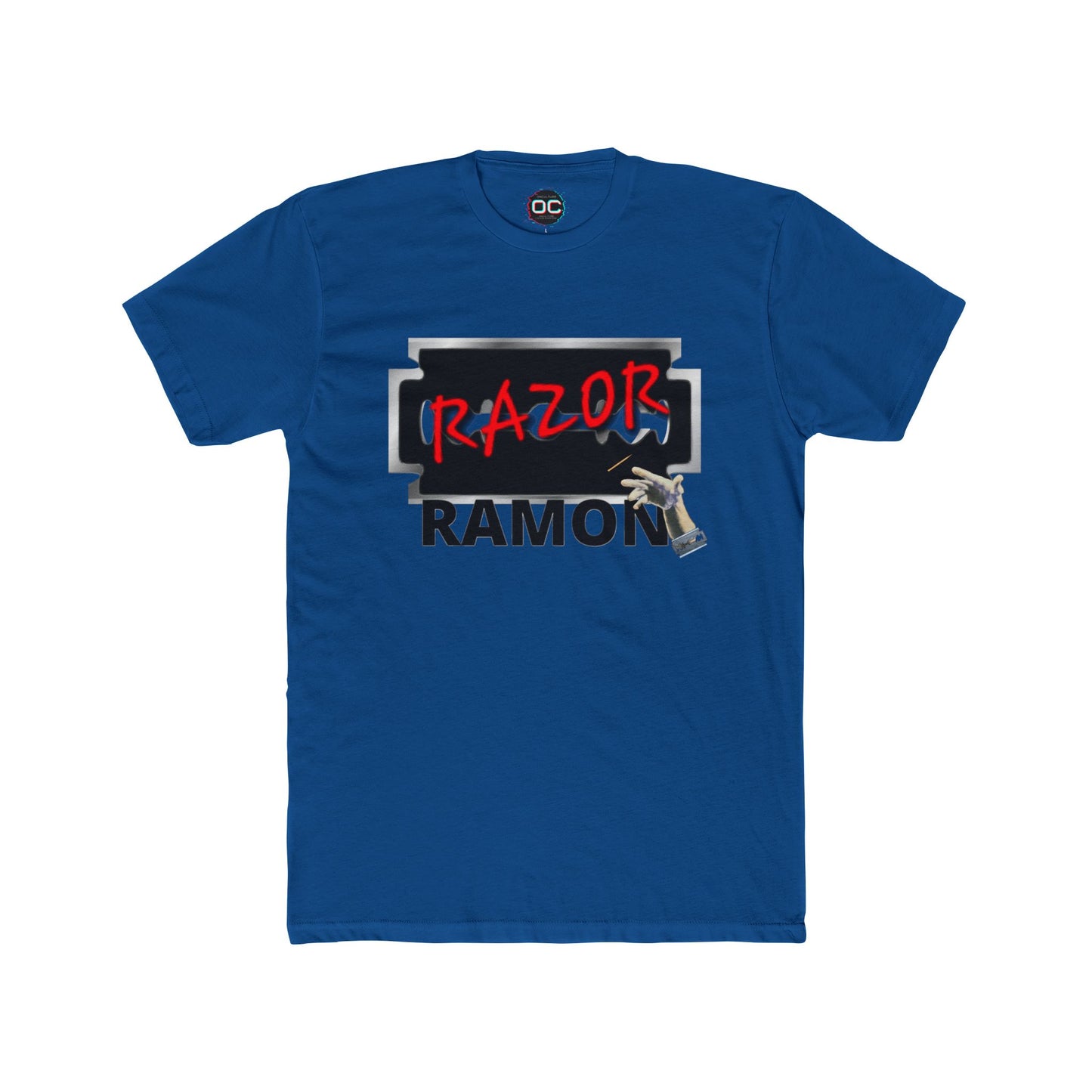 Razor Ramon Tribute T-Shirt – Toothpick Flick & Razor Blade Design | Wrestling Legend Fan Tee