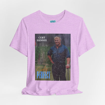 “Simply Perfect” – Vintage Style Mr. Perfect 90s Golf Vignette Tribute Tee