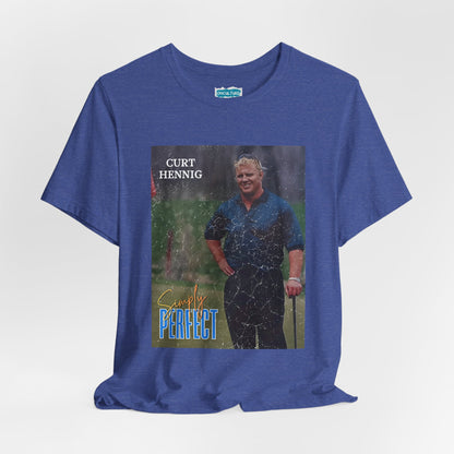“Simply Perfect” – Vintage Style Mr. Perfect 90s Golf Vignette Tribute Tee
