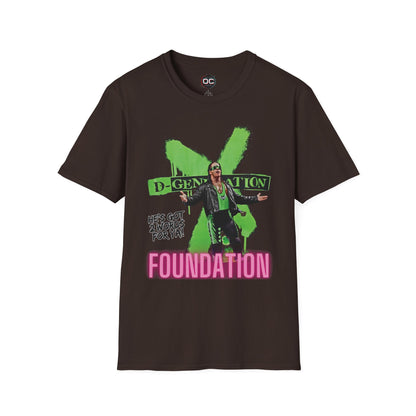 WWE Bret Hart D-generation X Unisex Softstyle T-Shirt, Wrestling Tee, Wrestling Fan Gift, Wrestling Shirt, Wrestling Apparel