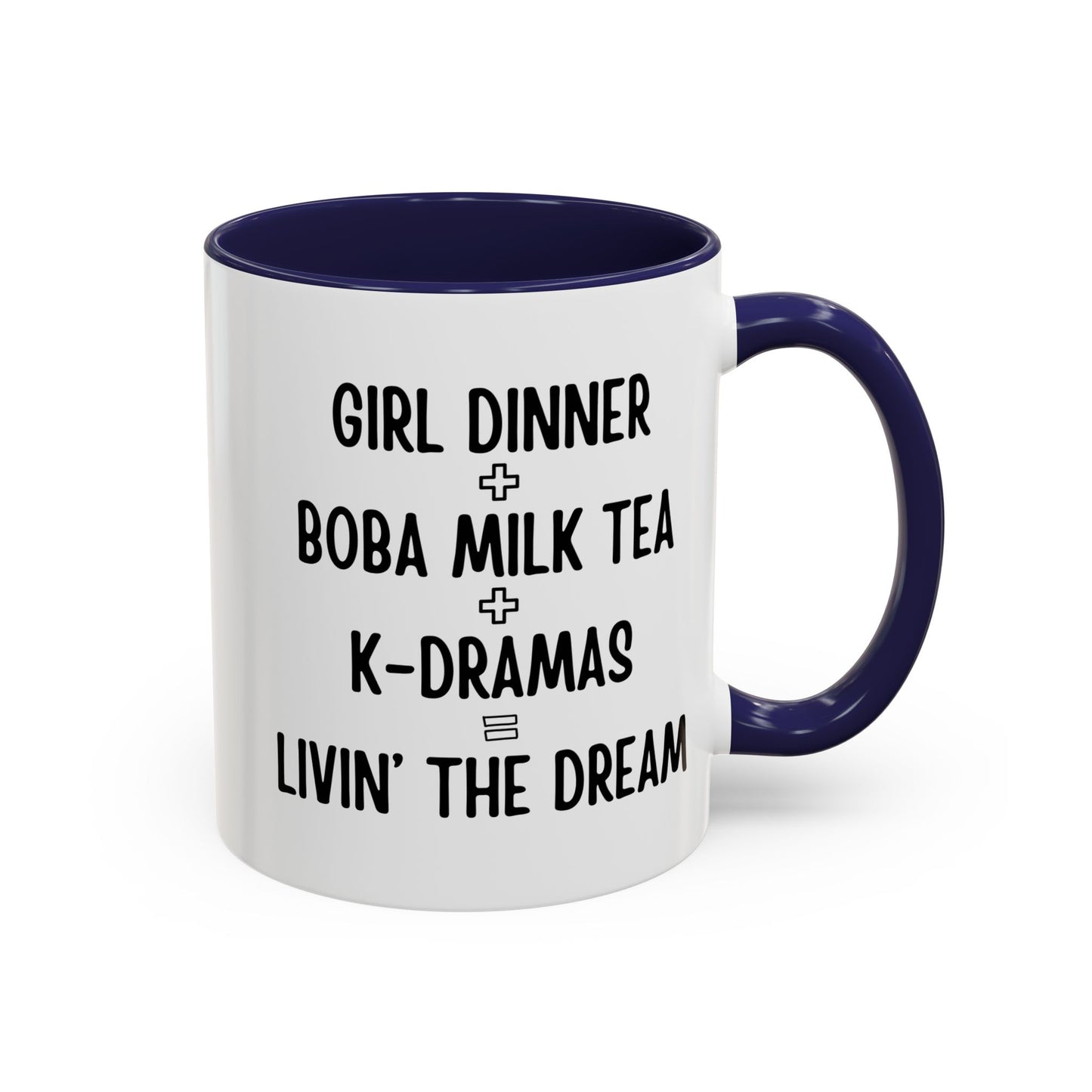 Live The Dream Any Way You Want Mug - In White