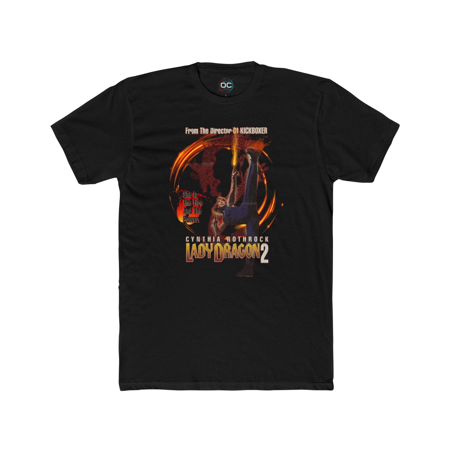Cynthia Rothrock "Lady Dragon 2" T-Shirt – Vintage Retro Martial Arts Cult Classic Movie Tee