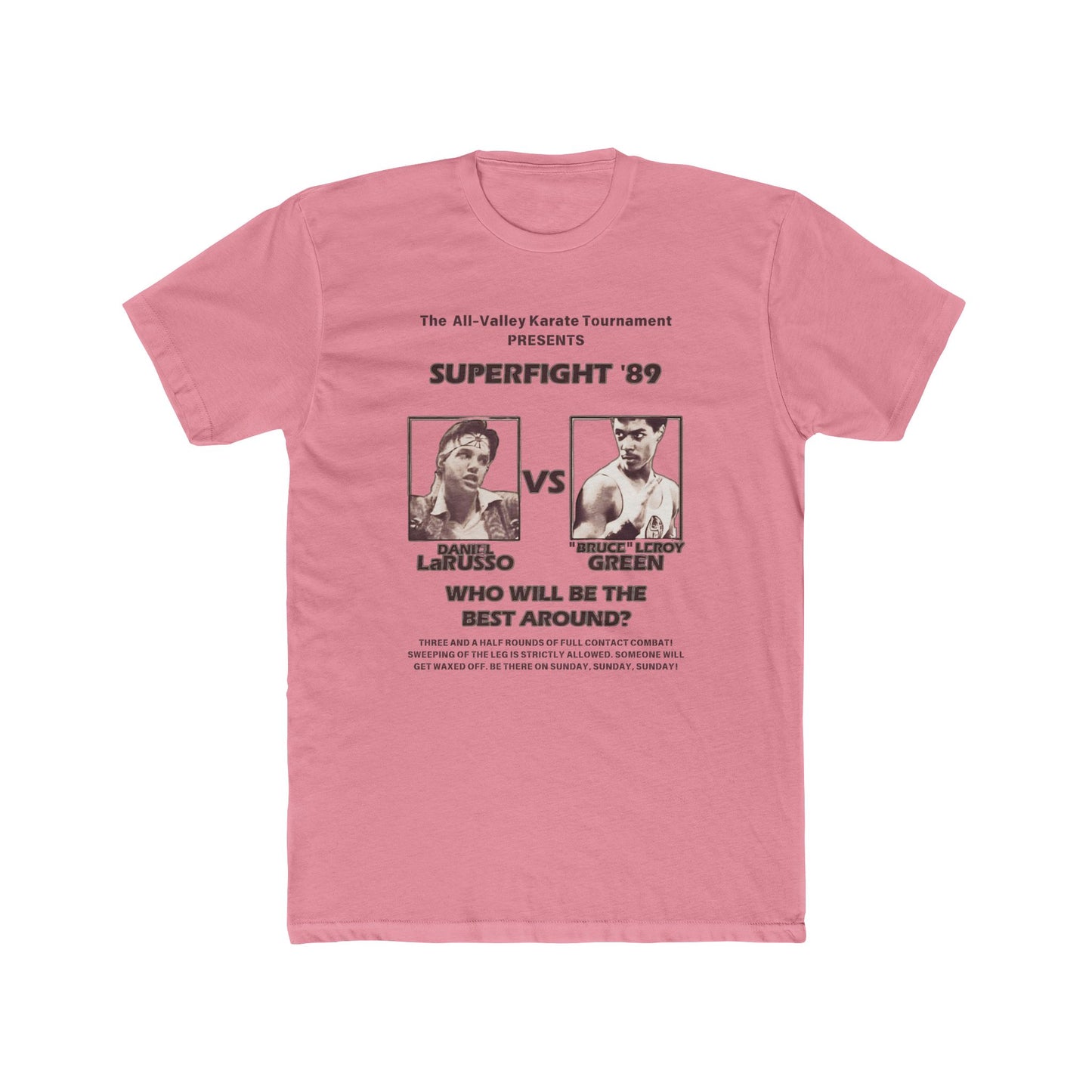 Daniel LaRusso vs Bruce Leeroy - Who Ya Got T-Shirt