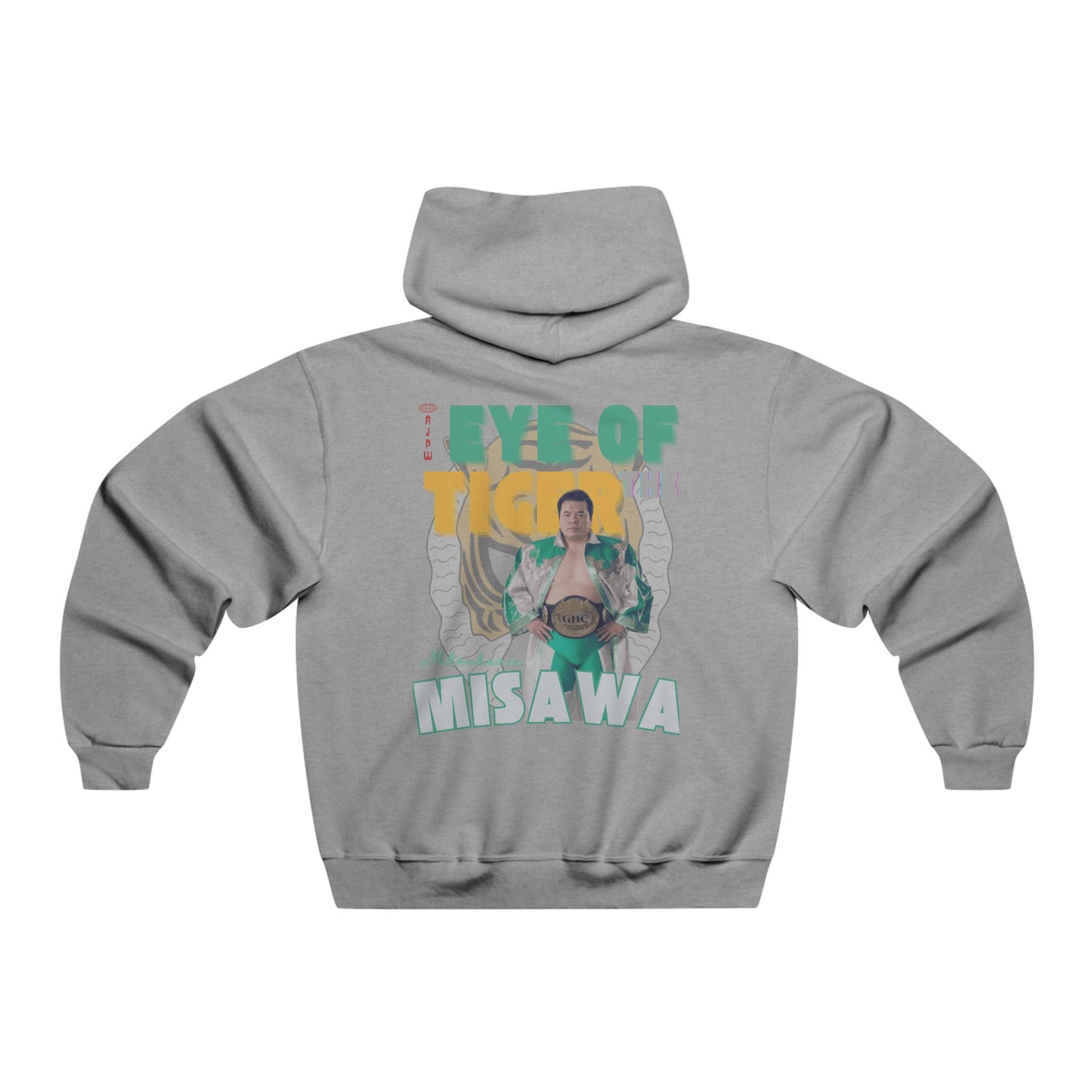 Mitsuharu Misawa Double-Sided Hoodie – A Tribute to the Legendary Tiger Mask II!