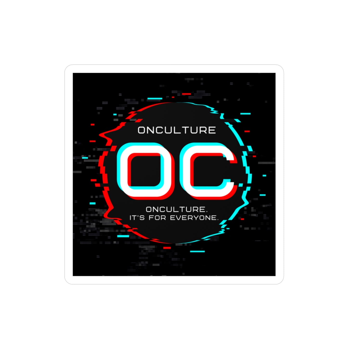 OnCulture Store Branded Vinyl Decals - Vibrant Custom Stickers for Everyone