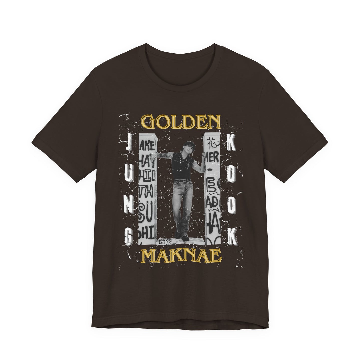JK The Golden Youth Tee | Vintage Style KPop Fan T-Shirt