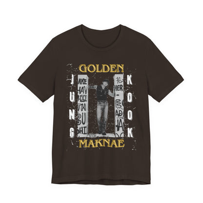 JK The Golden Youth Tee | Vintage Style KPop Fan T-Shirt