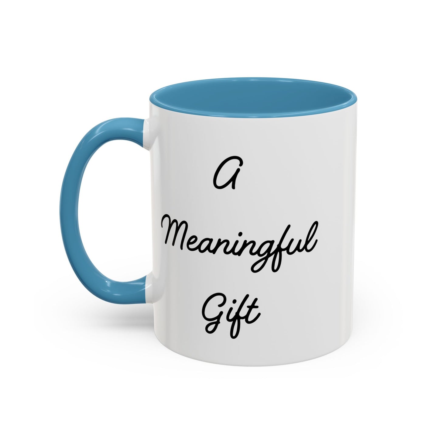 A Meaningful Gift Mug, For Those That Care, But Not That Much - In White