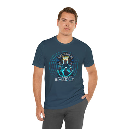Agents of SHIELD Tee – WWE x Marvel Wrestling Mash-Up Shirt