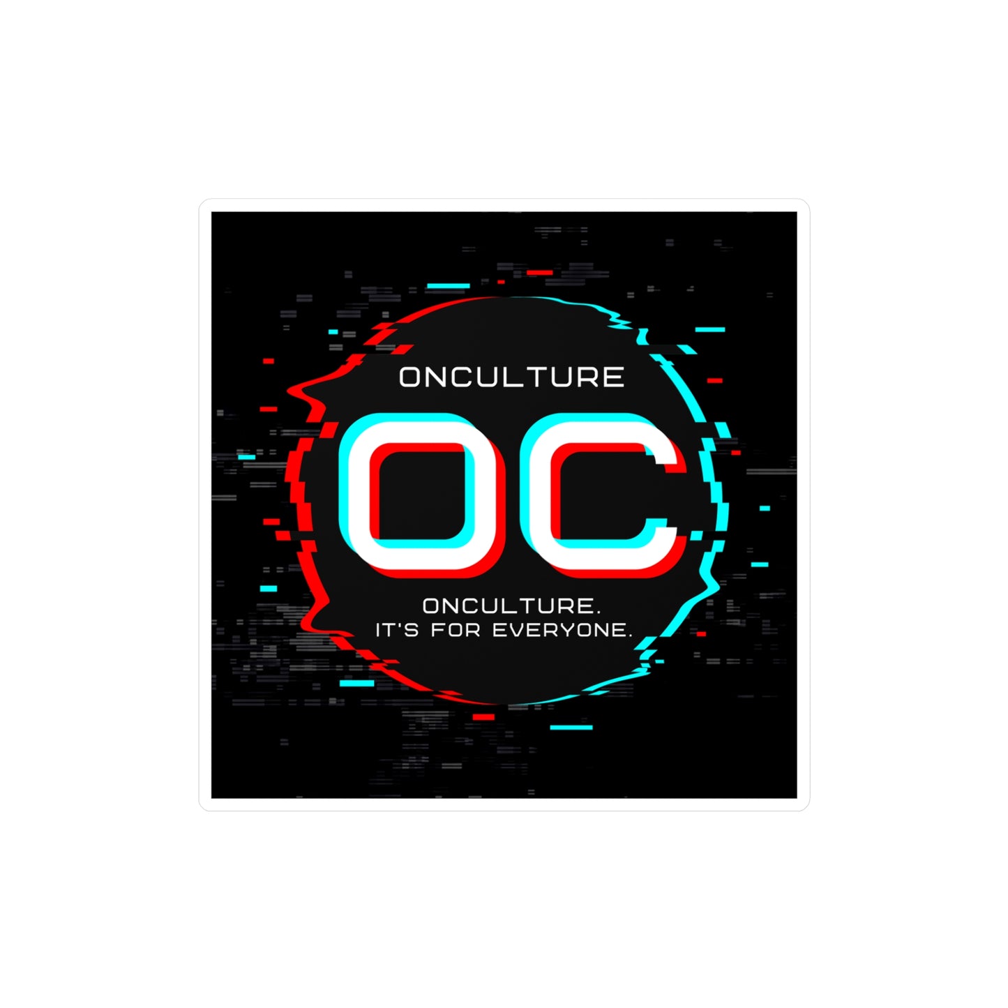 OnCulture Store Branded Vinyl Decals - Vibrant Custom Stickers for Everyone