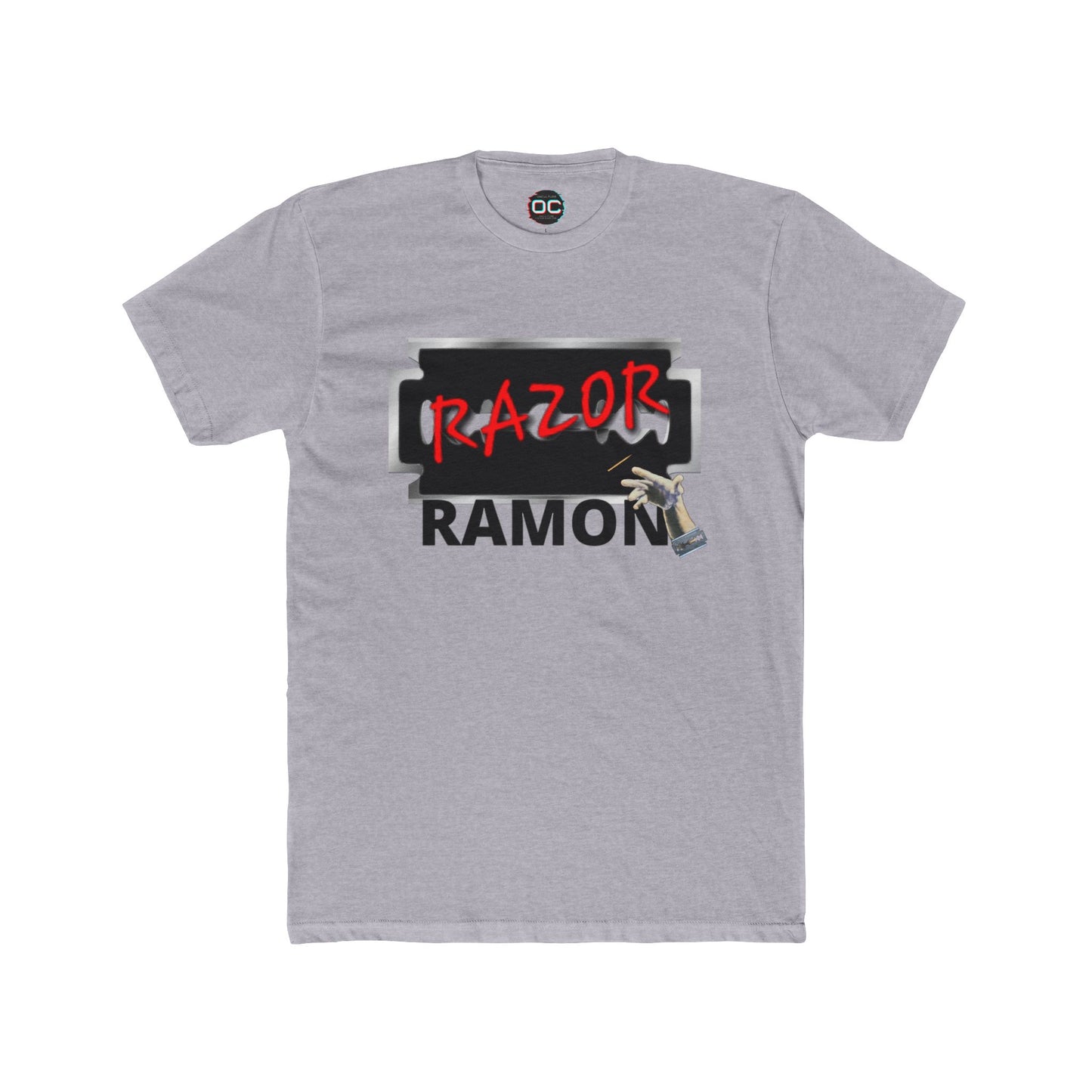 Razor Ramon Tribute T-Shirt – Toothpick Flick & Razor Blade Design | Wrestling Legend Fan Tee