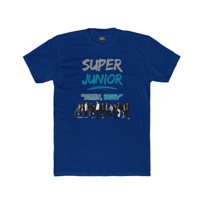 Super Junior K-Pop Tribute Tee | 'Sorry, Sorry' Paint Splatter Logo Shirt