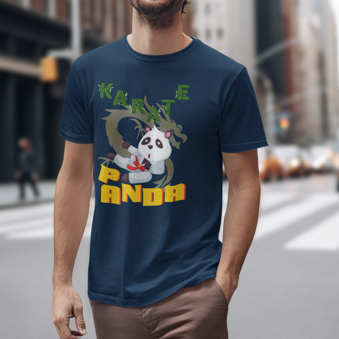 And Now, KARATE Panda - Shirt Kung Fu Panda Karate Parody Funny Homage Disney Fans Nerds Humor Tee