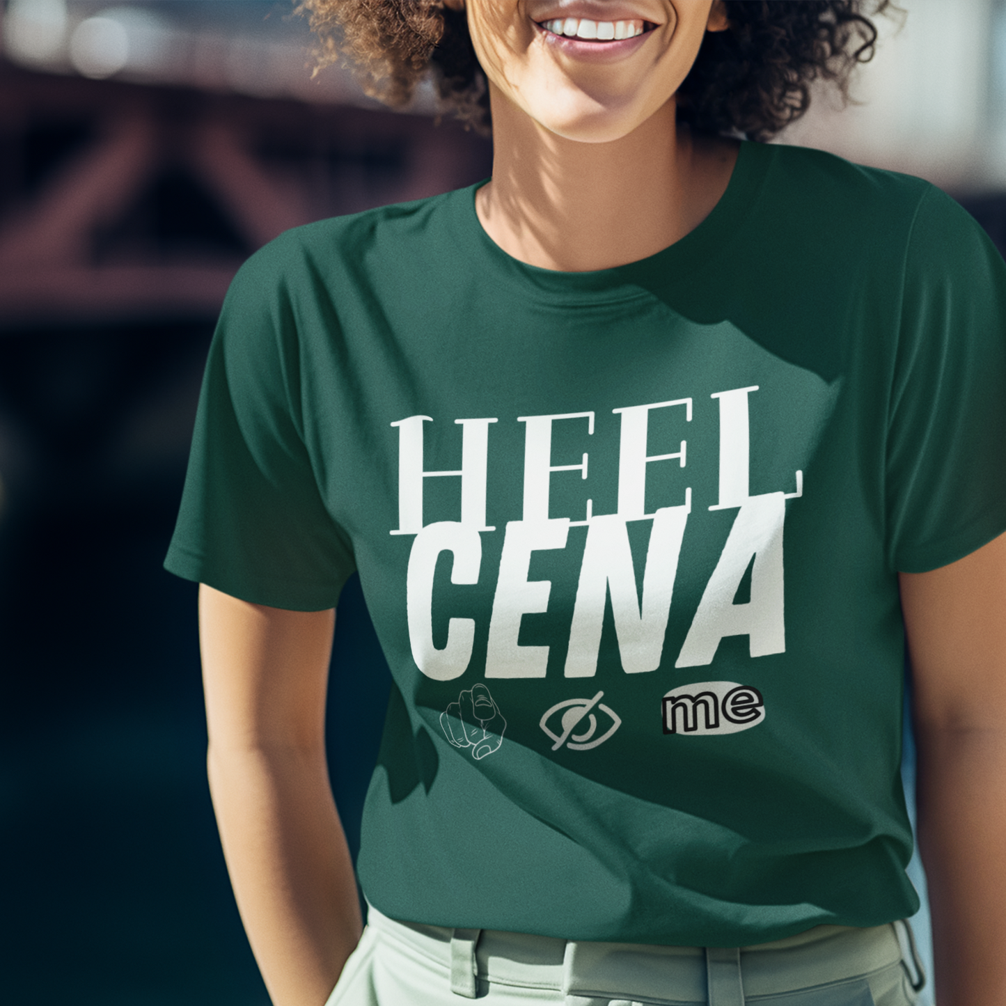 "Heel Cena" is In The House! - WWE and Pro Wrestling Inspired Shirt, John Cena, The Rock, Cody Rhodes, Wrestlemania Gear