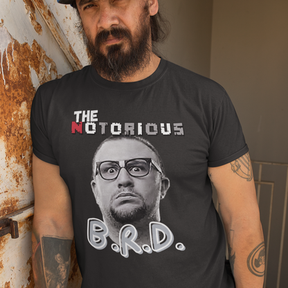 The Notorious B.R.D. T-Shirt - Bubba Ray Dudley Homage Retro Style Tee