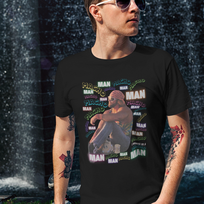 Sad Champ Macho Man Randy Savage 80s Retro T-Shirt