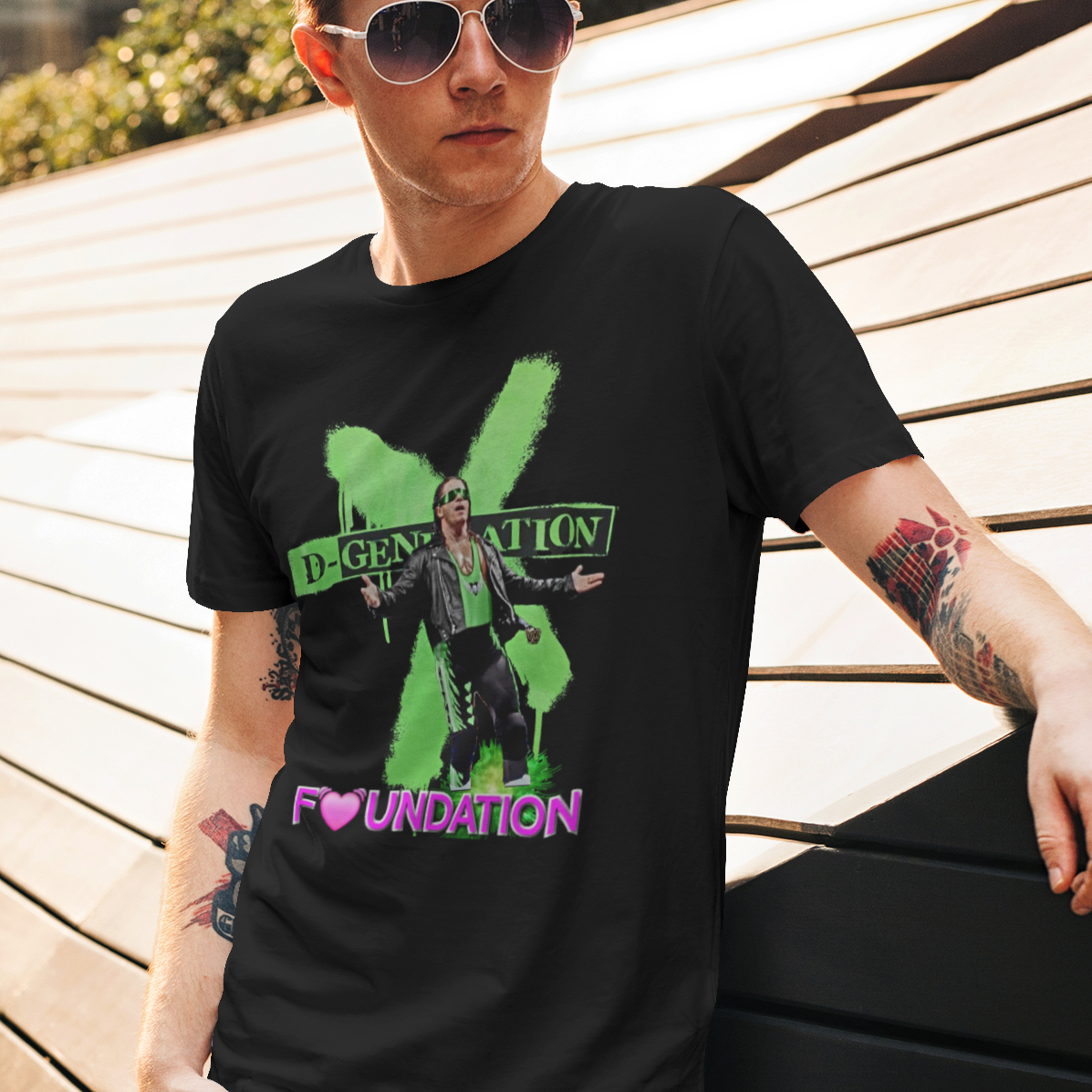 D-Generation X Foundation Tee | Pro Wrestling Multiverse T-Shirt