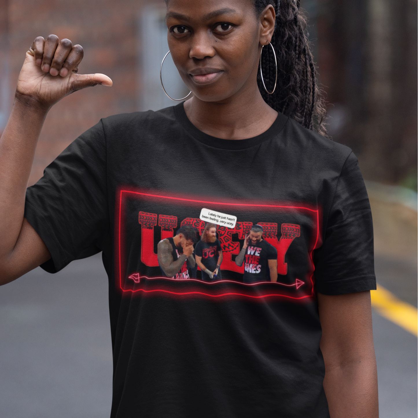 Bloodline "UCEY" T-Shirt - Tribal Comedy Gold Tee!