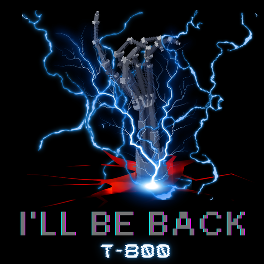 T-800 “He’ll Be Back” Edition Tee – Cybernetic Terminator Tribute T-Shirt