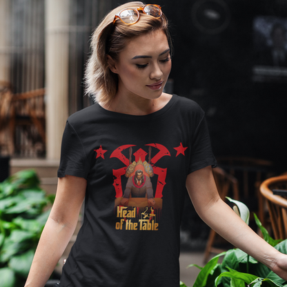 Head of the Table T-Shirt – Animated Roman Reigns in Suit | Bloodline Tribute Tee