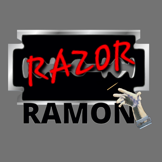Razor Ramon Tribute T-Shirt – Toothpick Flick & Razor Blade Design | Wrestling Legend Fan Tee