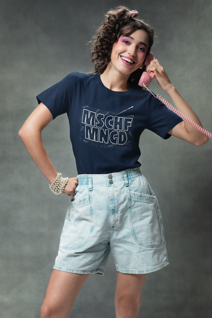 "MSCHF MNGD" Magic Map Tee – A Potter Inspired  'Mischief Managed' Tribute T-Shirt