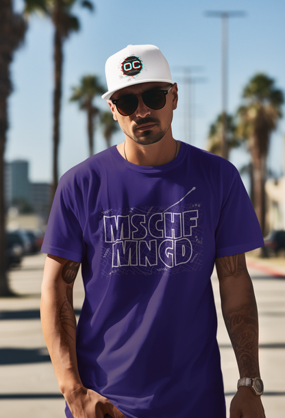 "MSCHF MNGD" Magic Map Tee – A Potter Inspired  'Mischief Managed' Tribute T-Shirt