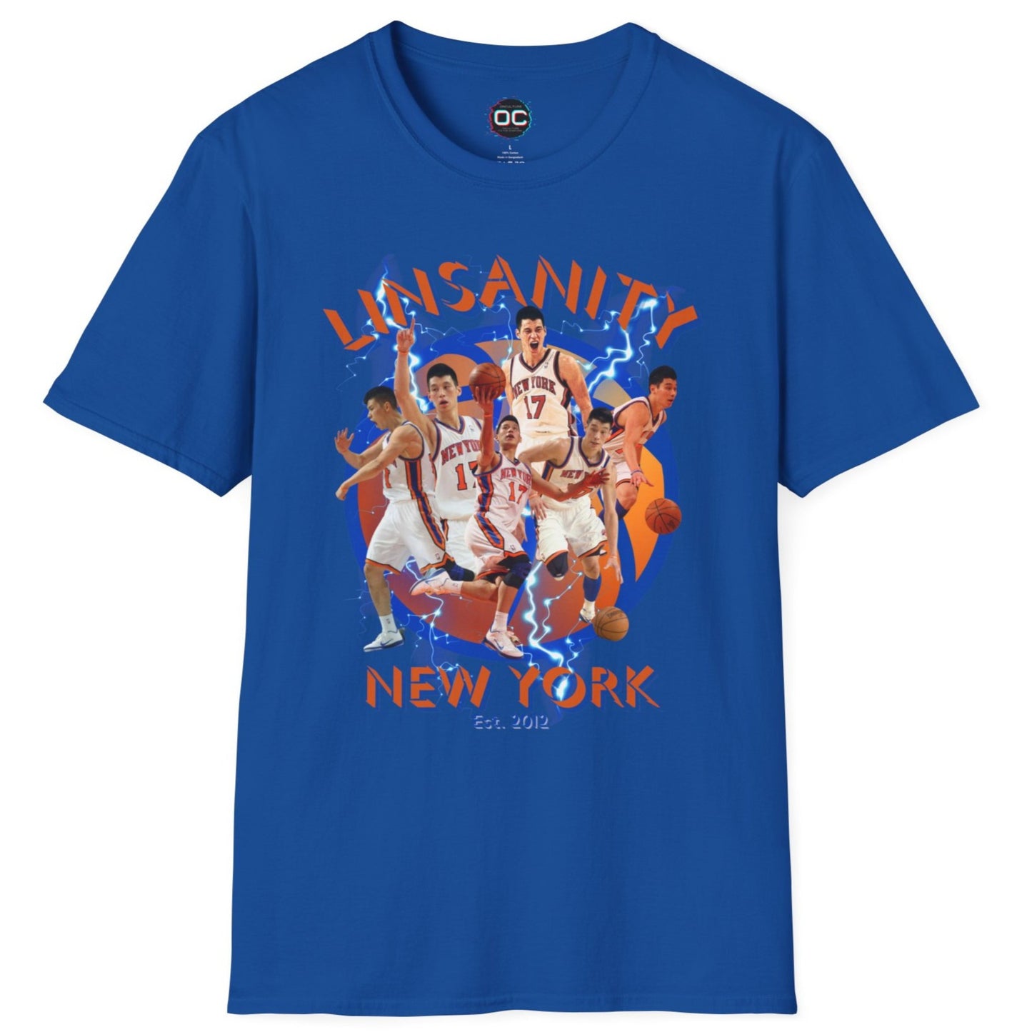 Linsanity T-Shirt – Jeremy Lin Retirement Tribute Tee (New York 2012 Edition)