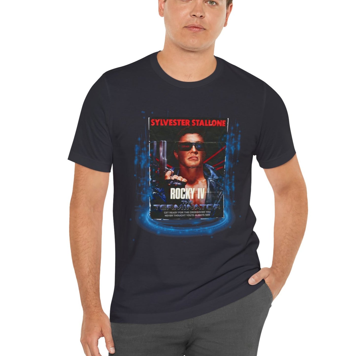 Rocky IV: The Terminator Tee – Ultimate 80s Action Mashup T-Shirt