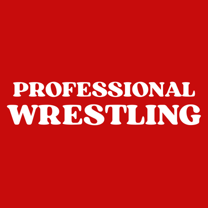 Professional Wrestling T-Shirt — Bold Retro Sports Tee
