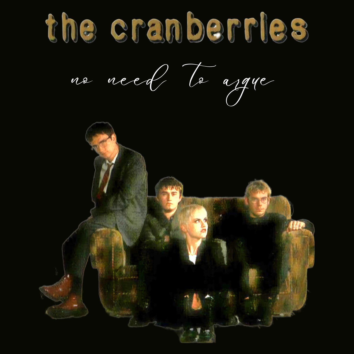 The Cranberries “No Need To Argue” Tee – 90s Alt-Rock Tribute Shirt