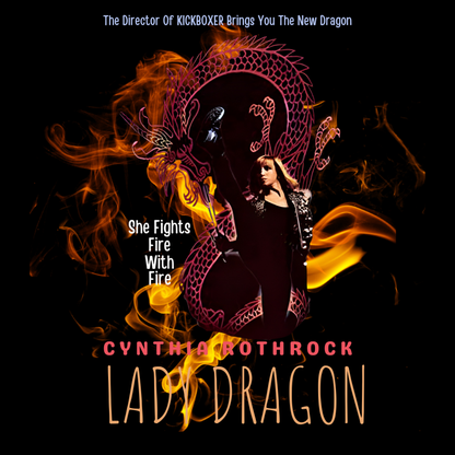 Lady Dragon Tee – Cynthia Rothrock 80s & 90s Martial Arts Movie Tribute