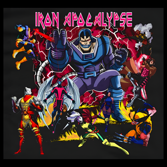 "X-Men: Number of the Apocalypse" T-Shirt – When Metal Meets Mutant Mayhem! Limited Edition Tee