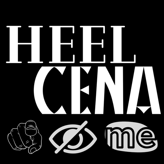 Premium John Cena "Heel Cena" Fan Tee | Pro Wrestling Inspired T- Shirt | U Can't See Me Shirt
