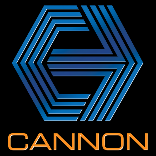 Cannon Logo Tee – 80s Action Cinema Tribute Shirt
