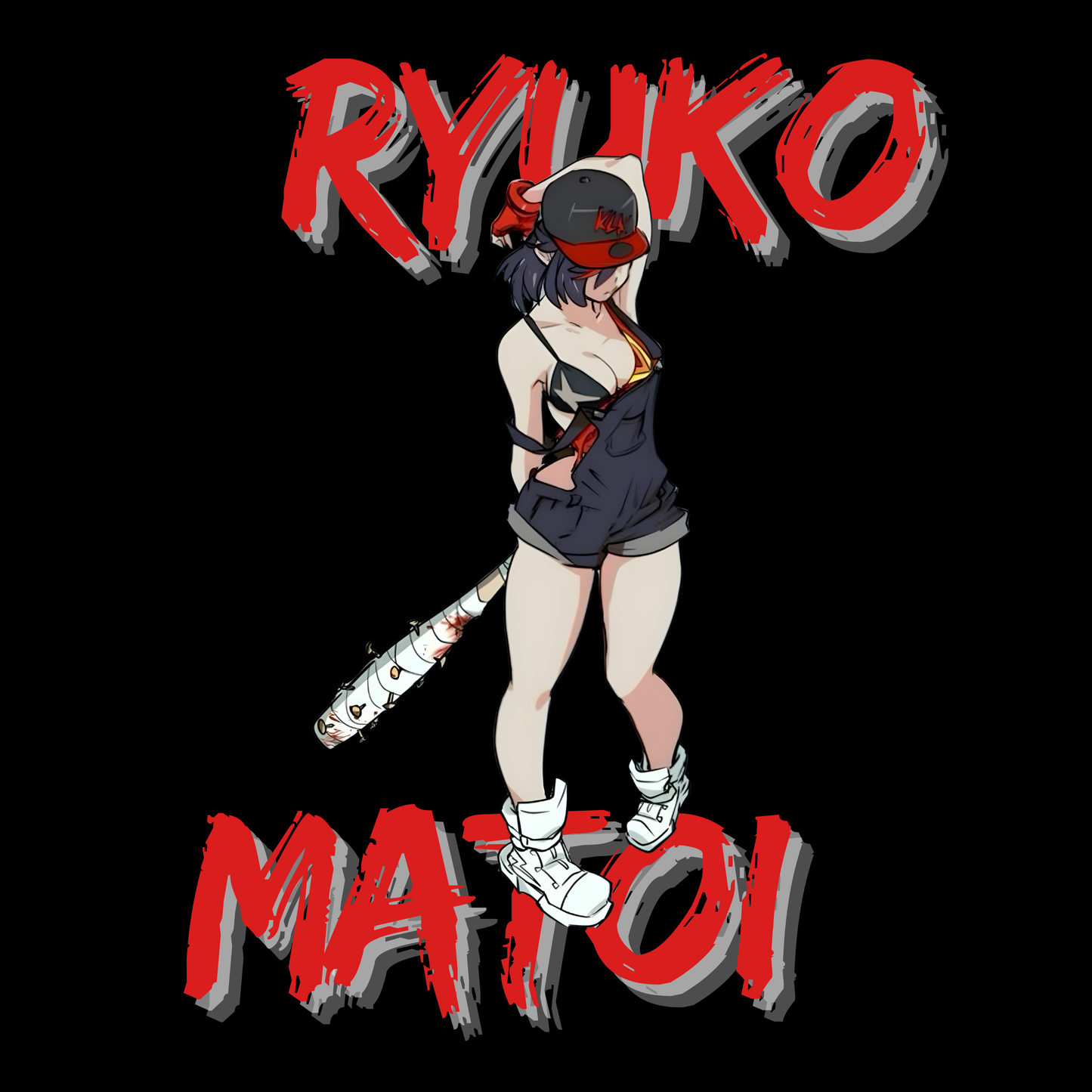 Ryuko Tribute Anime Tee – Killer Anime & Manga T-Shirt