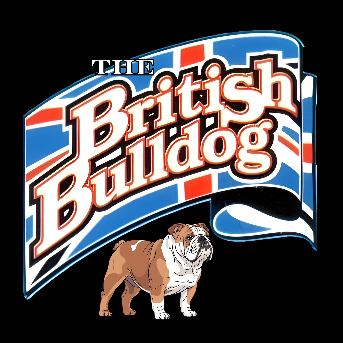 The British Bulldog Tee – Classic Pro Wrestling Tribute Shirt