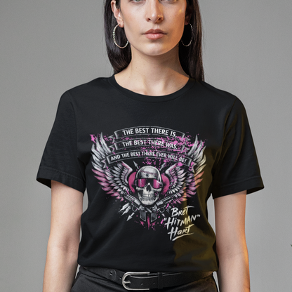 Legendary Skull & Wings Tee – Pro Wrestling Legend Tribute T-Shirt