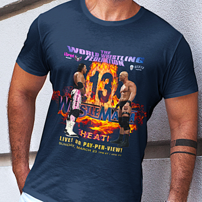 GOAT Pro Wrestling Match Tee | A Hitman vs. A Stone Cold Killer Tribute T-Shirt