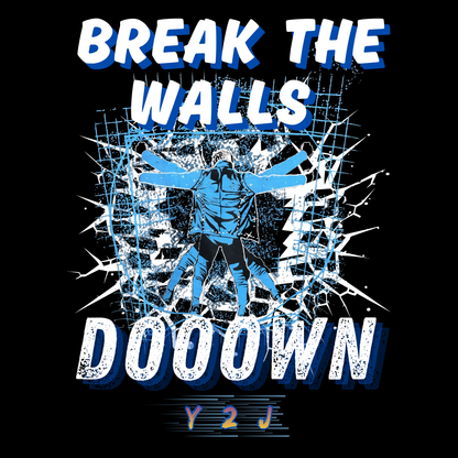 Jeric-holics Break The Walls Tee | Light-Up Jacket Inspired Pro Wrestling T-Shirt