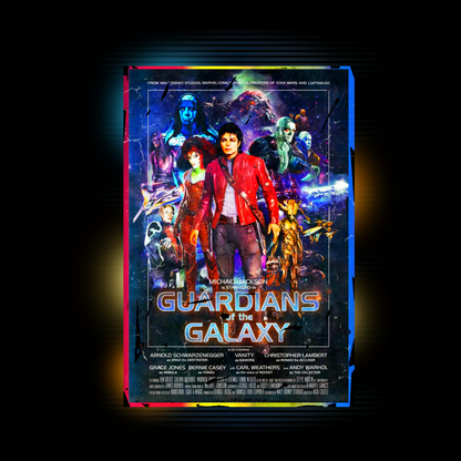 Guardians of the 80s Distressed Retro Tee | Galaxy Defenders Nostalgia Bomb T-Shirt