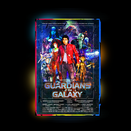 Guardians of the 80s Distressed Retro Tee | Galaxy Defenders Nostalgia Bomb T-Shirt