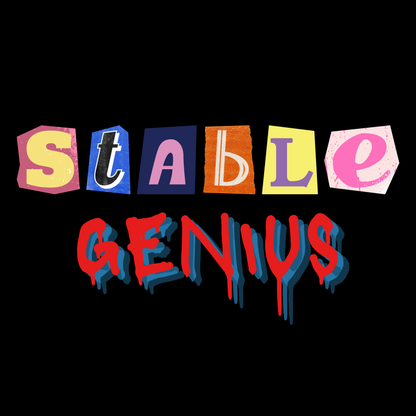 Not a “STABLE GENIUS” Tee | Chaotic Satire Graphic T-Shirt