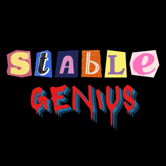 Not a “STABLE GENIUS” Tee | Chaotic Satire Graphic T-Shirt
