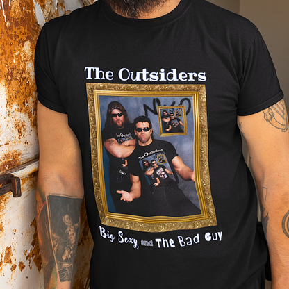 A Hall and Nash Outsiders Tee | "Big Sexy and The Bad Guy" Portrait T-Shirt