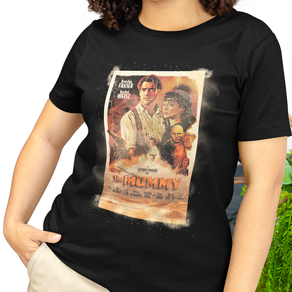 A Mummy Tribute Tee | Vintage Sandstorm Adventure Movie Poster T-Shirt