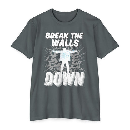 Chris Jericho 'Break The Walls Down' T-Shirt - Light-Up Jacket Inspired Wrestling Tee